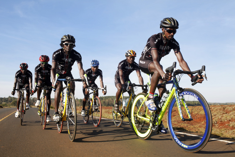 BIKE AID and Kenyan Riders merge from 2017 BIKE AID