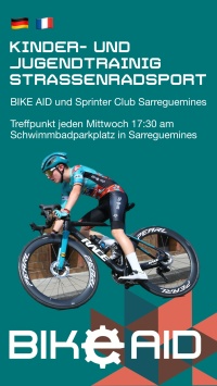 BikeAid Insta Story Kinder- und Jugendtraining