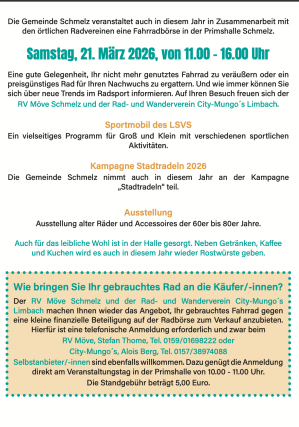 Schmelzer Fahrradbörse