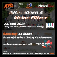 Altes Blech kleine Flitzer