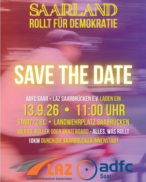 Saarland rollt für Demokratie